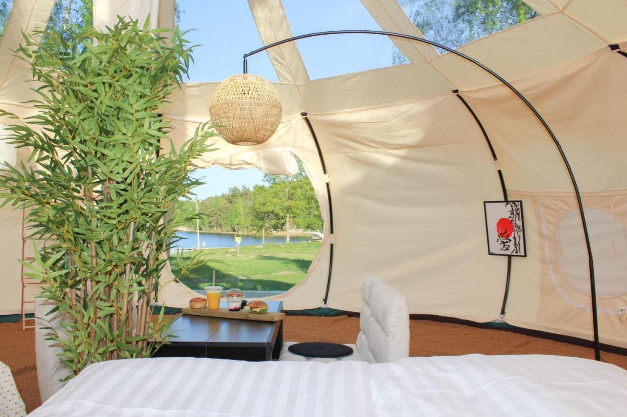 Roesjoebaden Camping & Stugby Sollentuna Zewnętrze zdjęcie